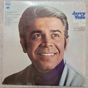 VINTAGE JERRY VALE "LET IT BE" VINYL 12" LP-ALBUM-RECORDS-VTG-OLD-MUSIC-CS 1021